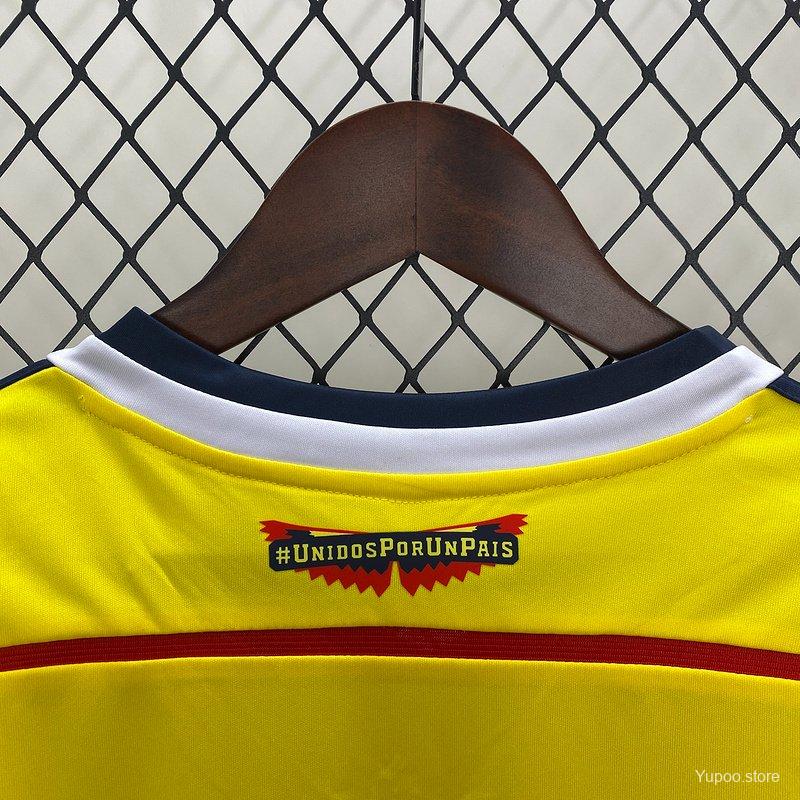 Colombia 2014 home jersey