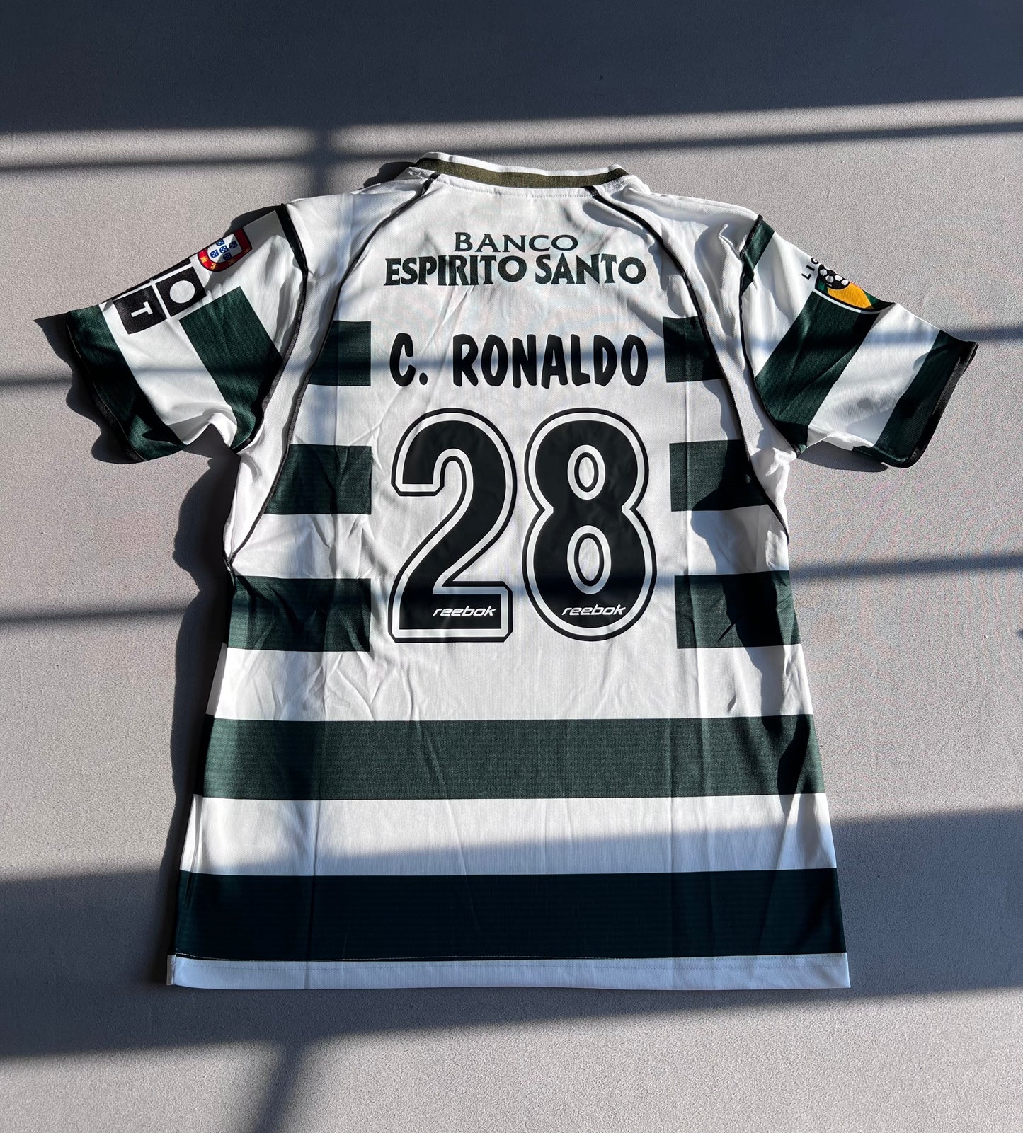 Ronaldo Sporting 2003/04 jersey