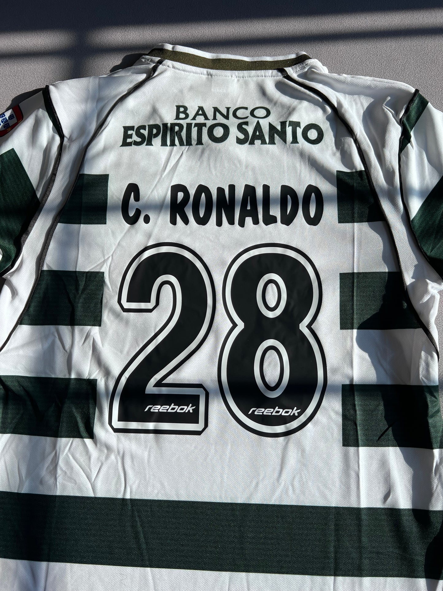 Ronaldo Sporting 2003/04 jersey