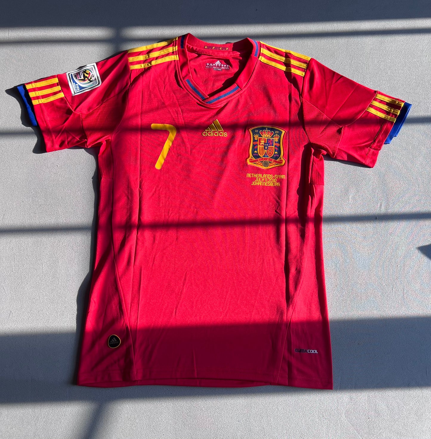Spain 2010 World Cup Home jersey