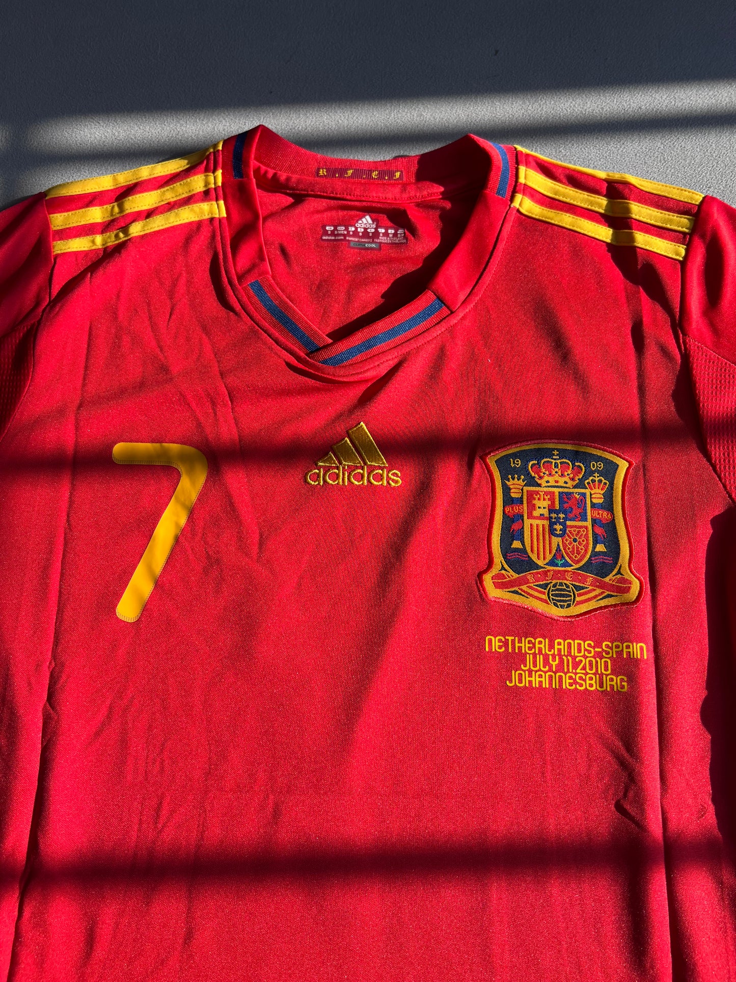 Spain 2010 World Cup Home jersey