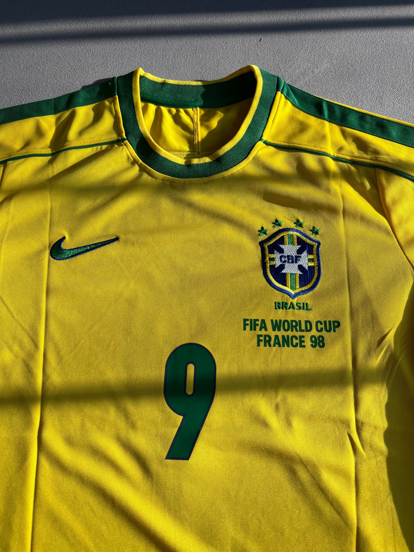 Brazil 1998 World Cup jersey