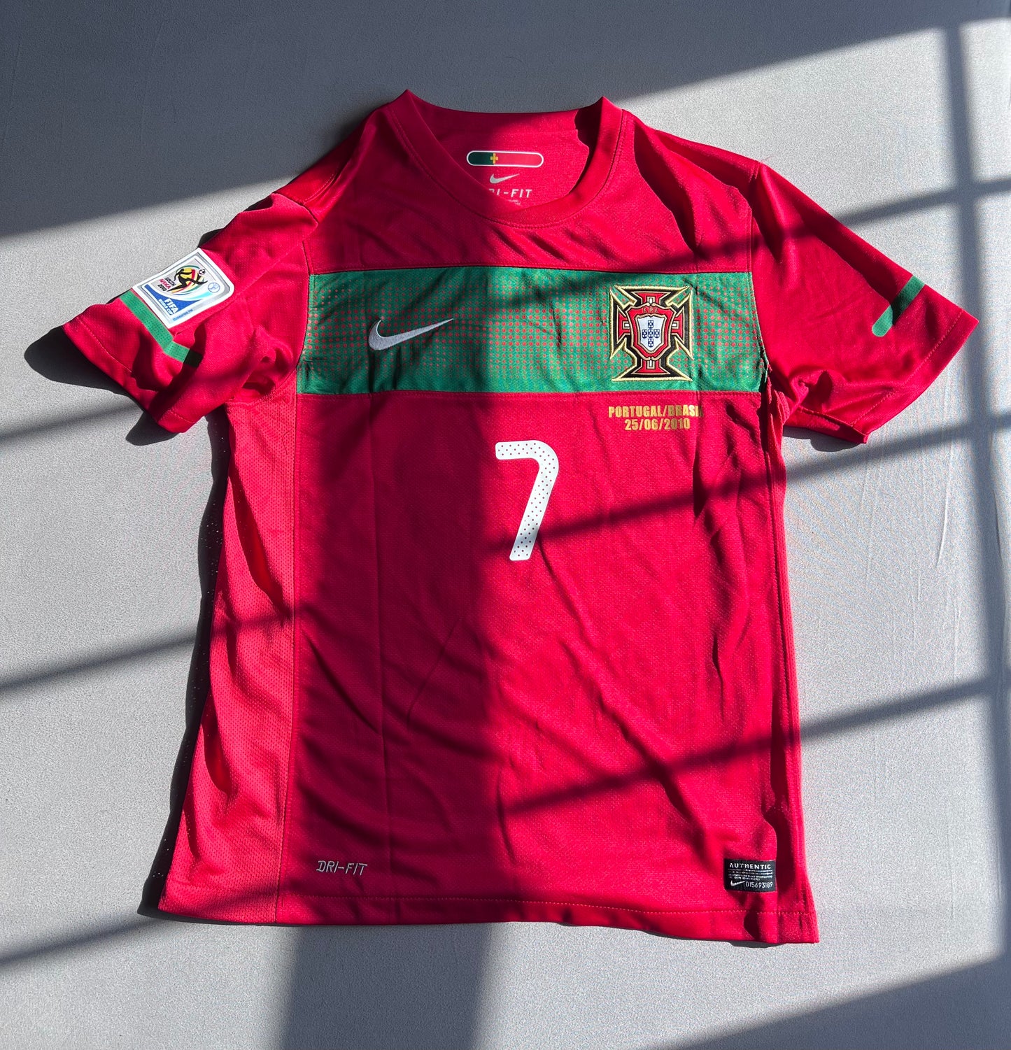 Portugal 2010 World Cup Home jersey