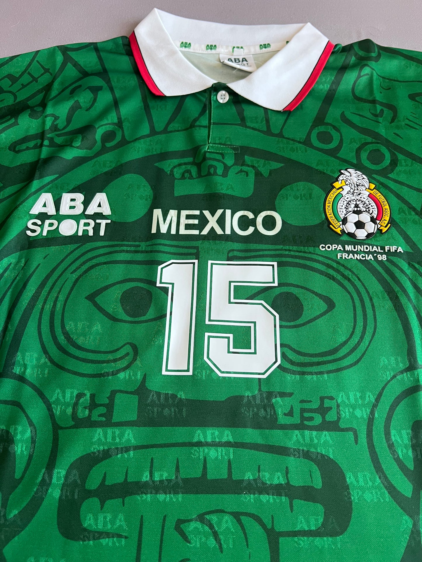 Mexico 1998 World Cup jersey