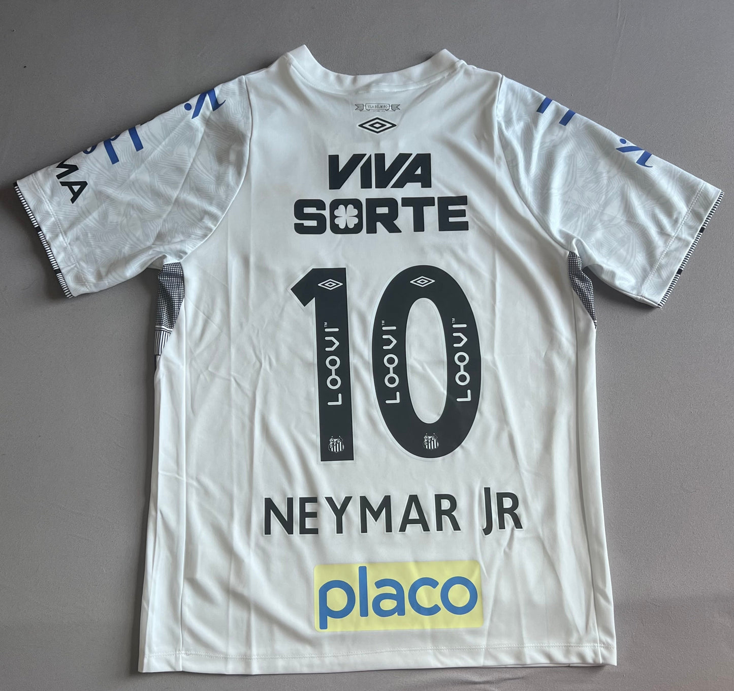 Neymar Santos 2025 Home jersey