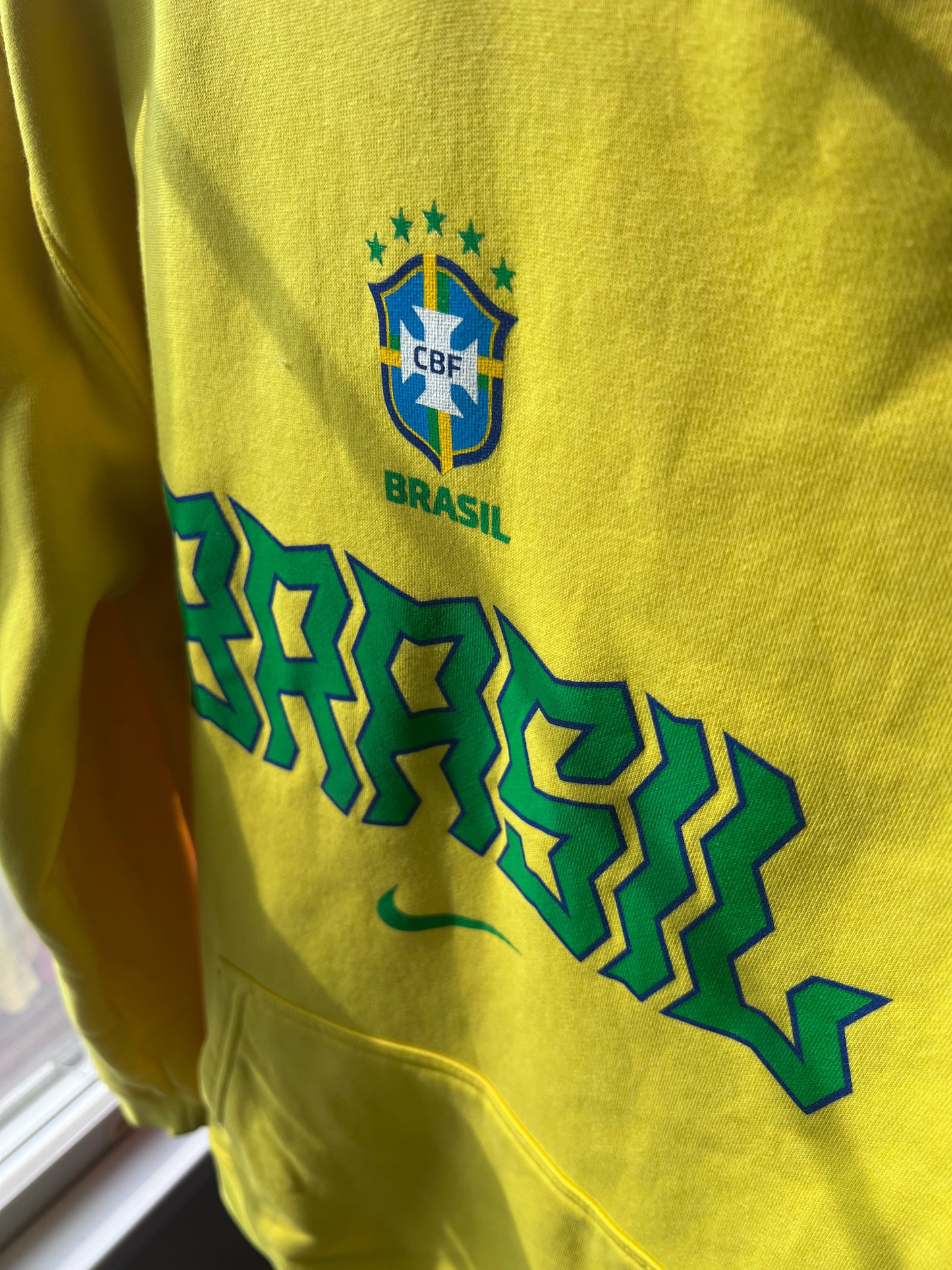 Brazil Official Team Warm Up Hoodie