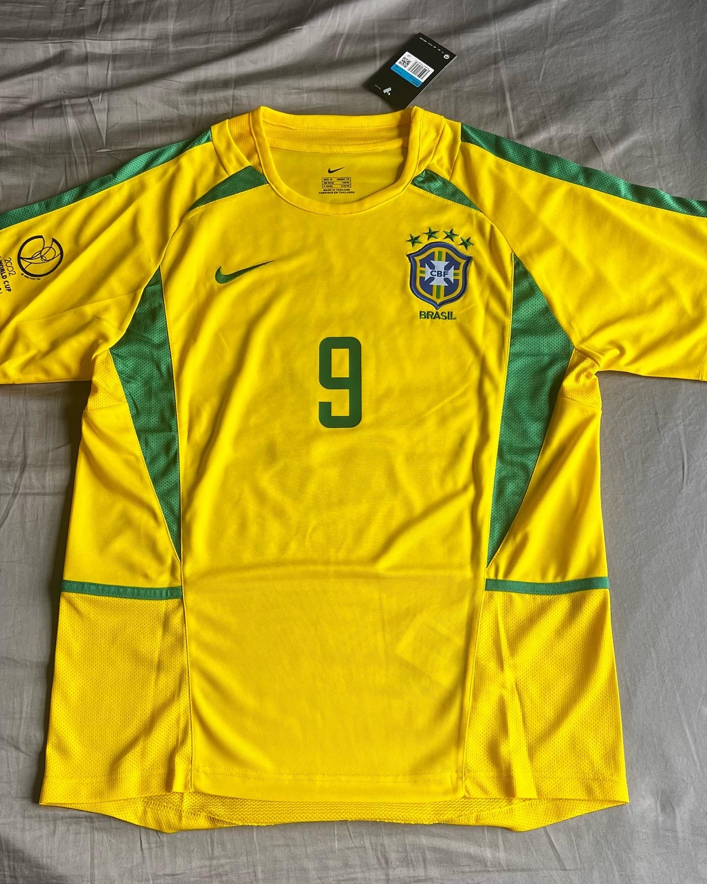 Brazil 2002 Home jersey