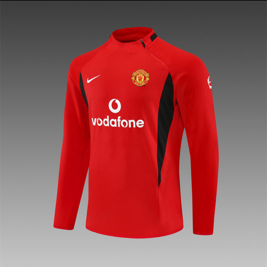 Man United 2002/03 Red Warm Up Sweater