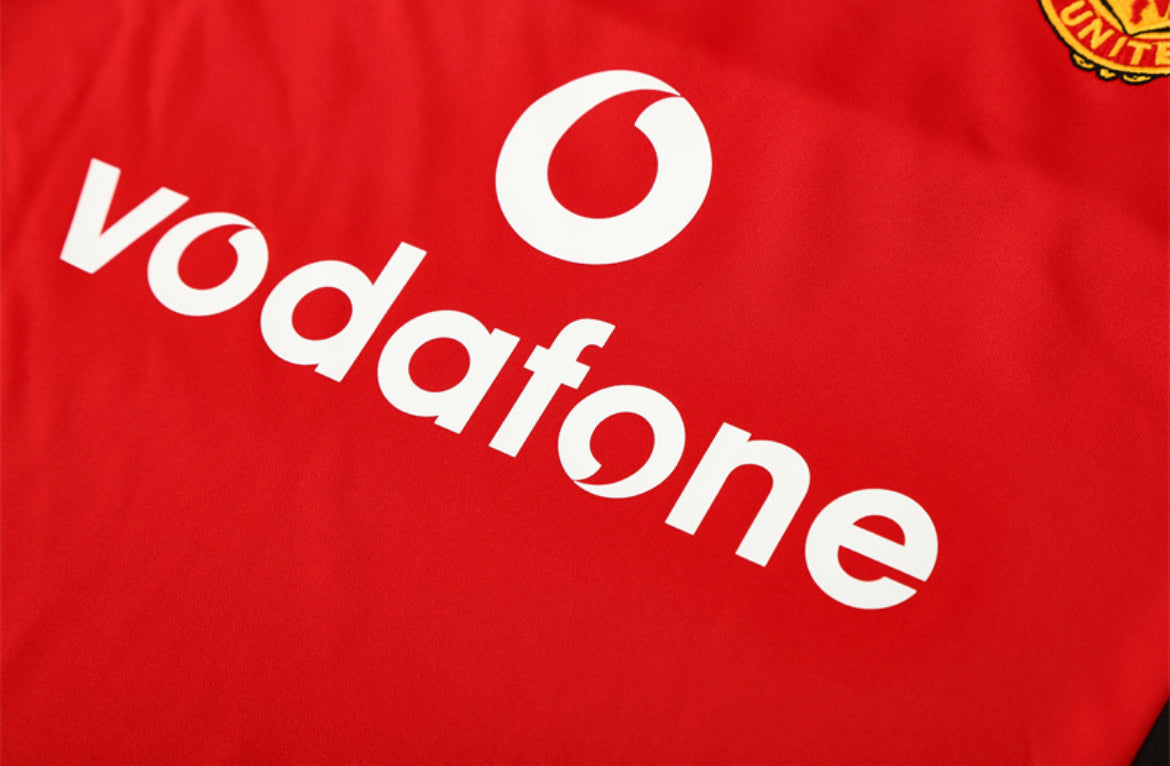 Man United 2002/03 Red Warm Up Sweater