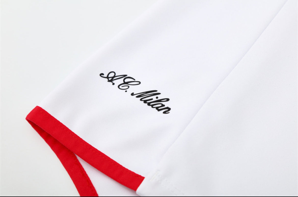 AC Milan 2005/06 White Warm-Up Sweater