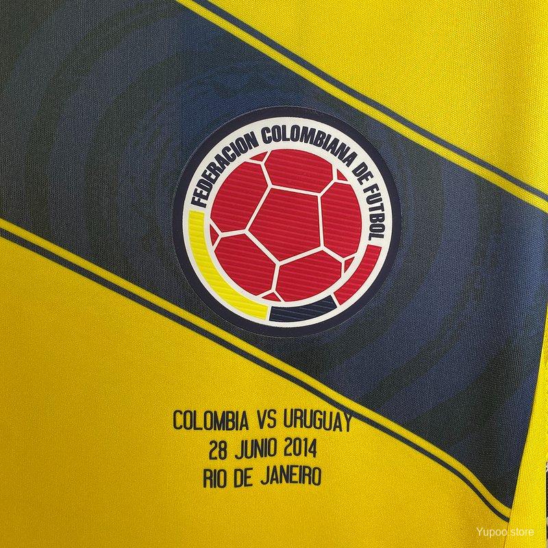 Colombia 2014 home jersey