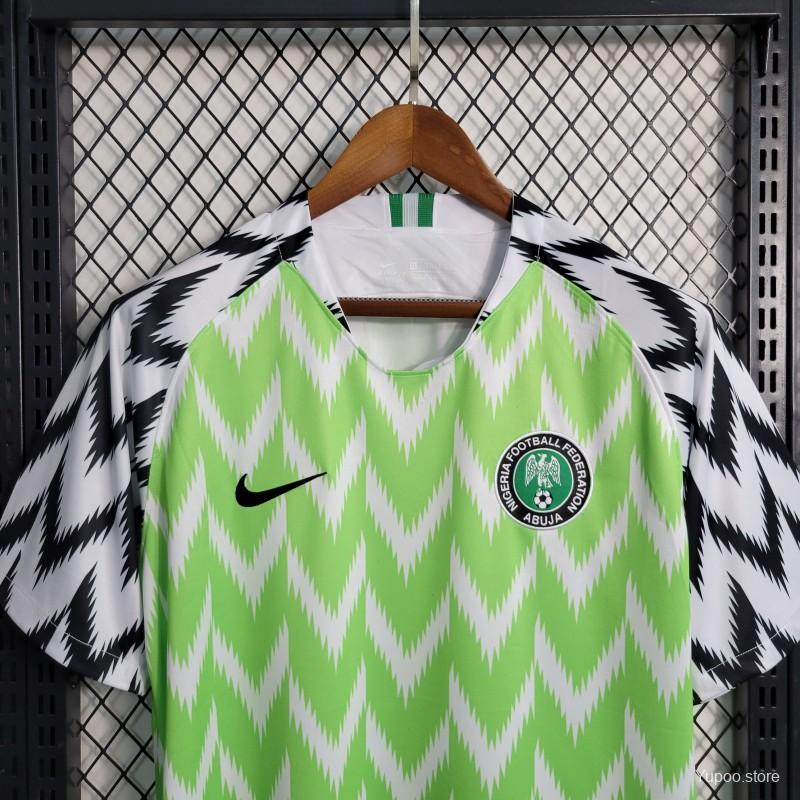 Nigeria 2018 home jersey
