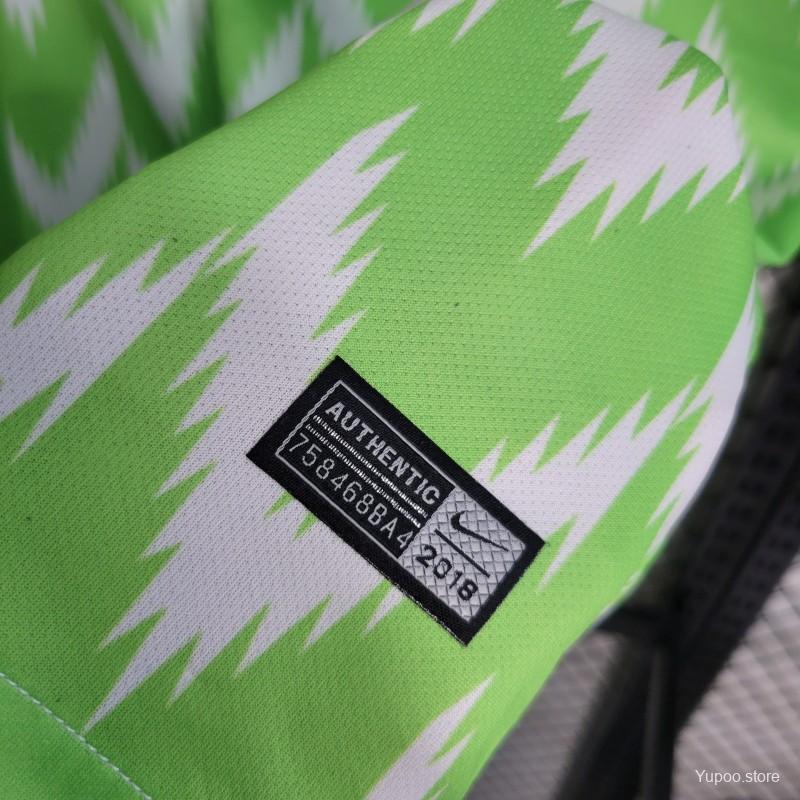 Nigeria 2018 home jersey