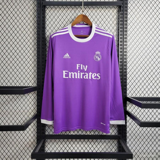 R. Madrid 16/17 away long sleeve jersey