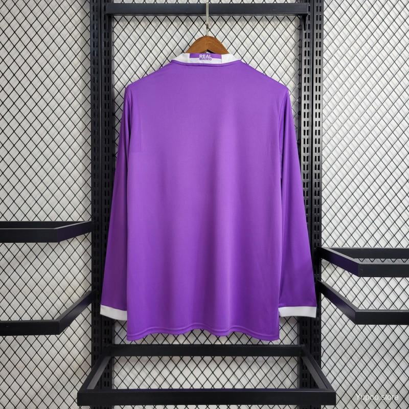 R. Madrid 16/17 away long sleeve jersey