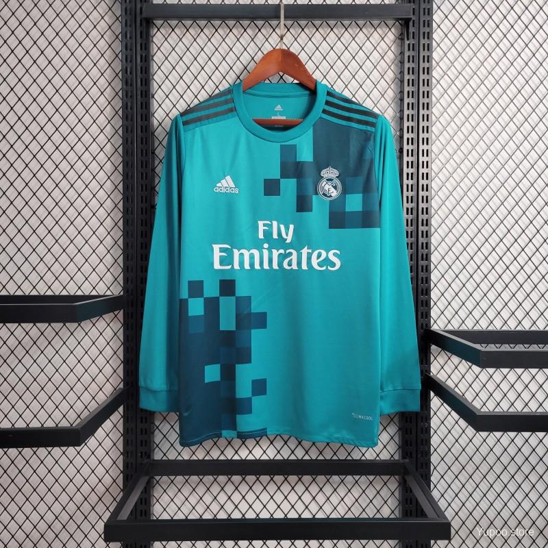 R. Madrid 17/18 long sleeve third jersey