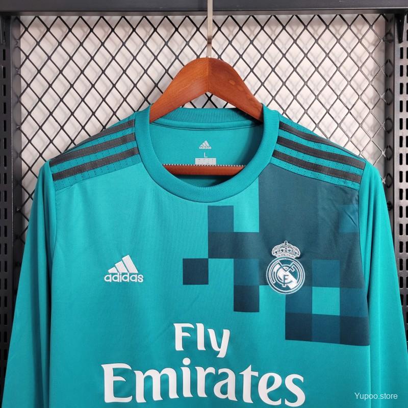 R. Madrid 17/18 long sleeve third jersey