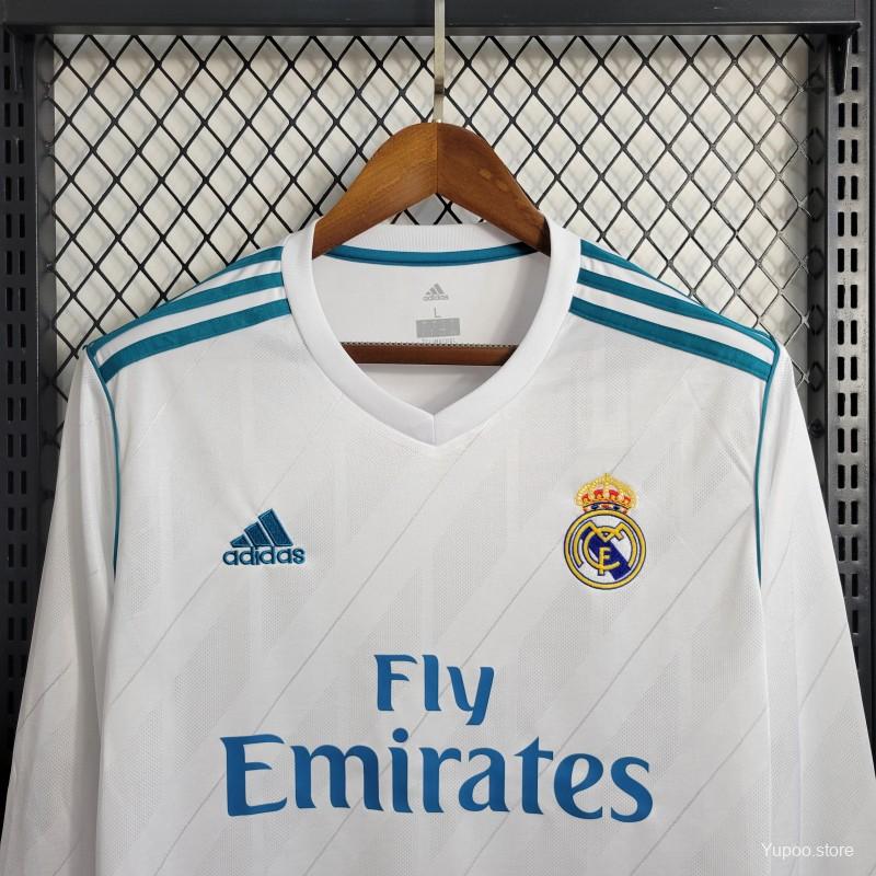 R. Madrid 17/18 home long sleeve