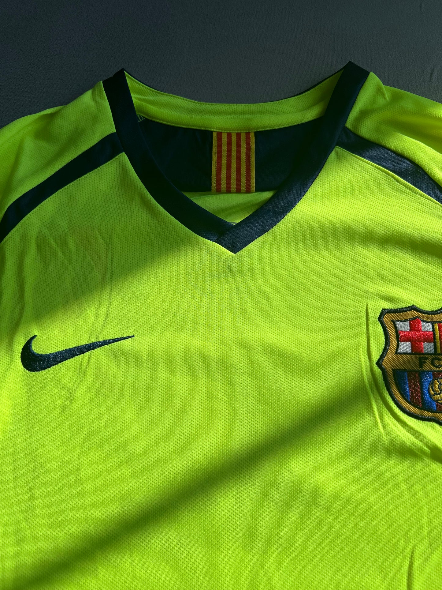 Barça 2005/06 away jersey