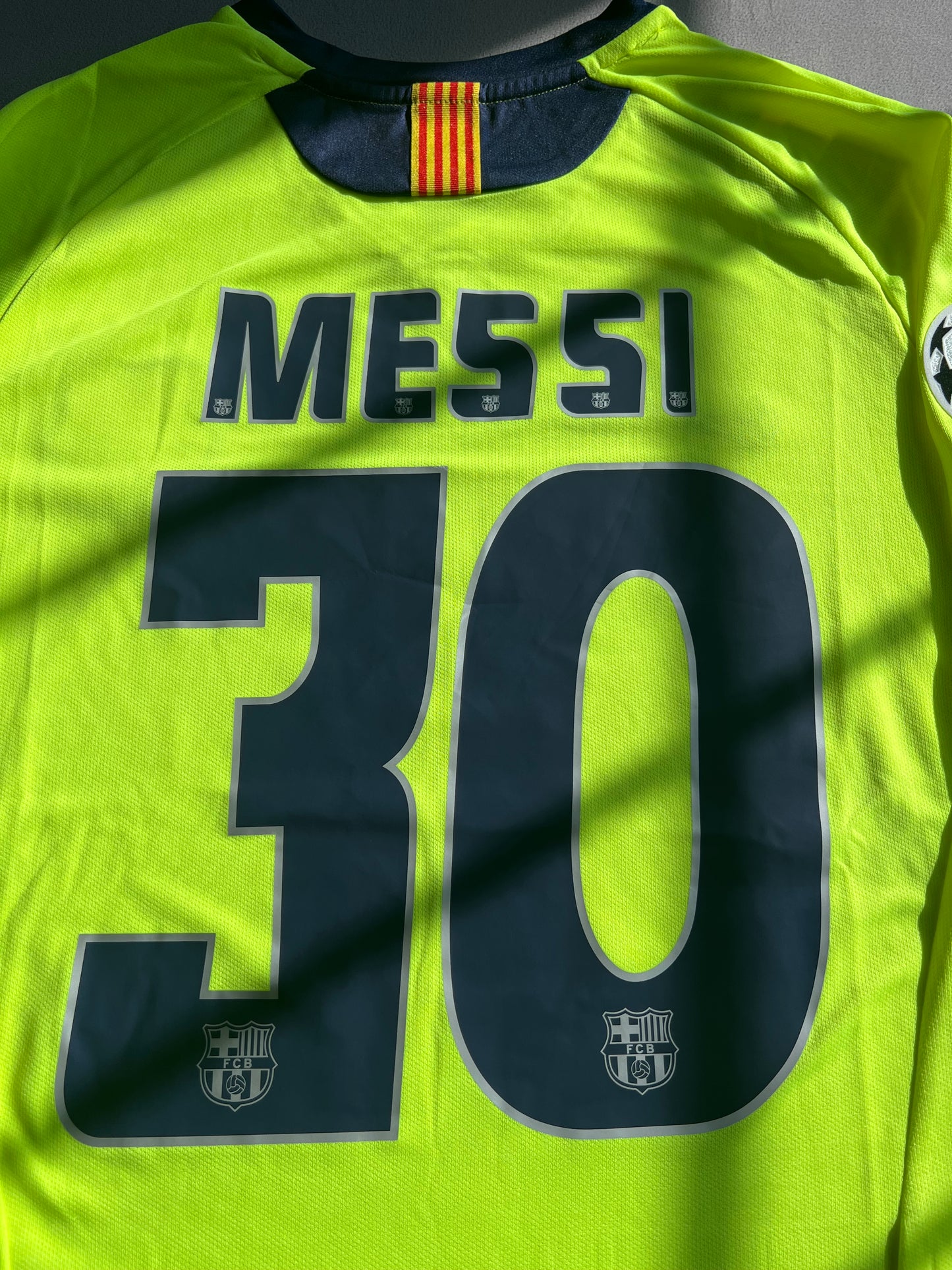 Barça 2005/06 away jersey
