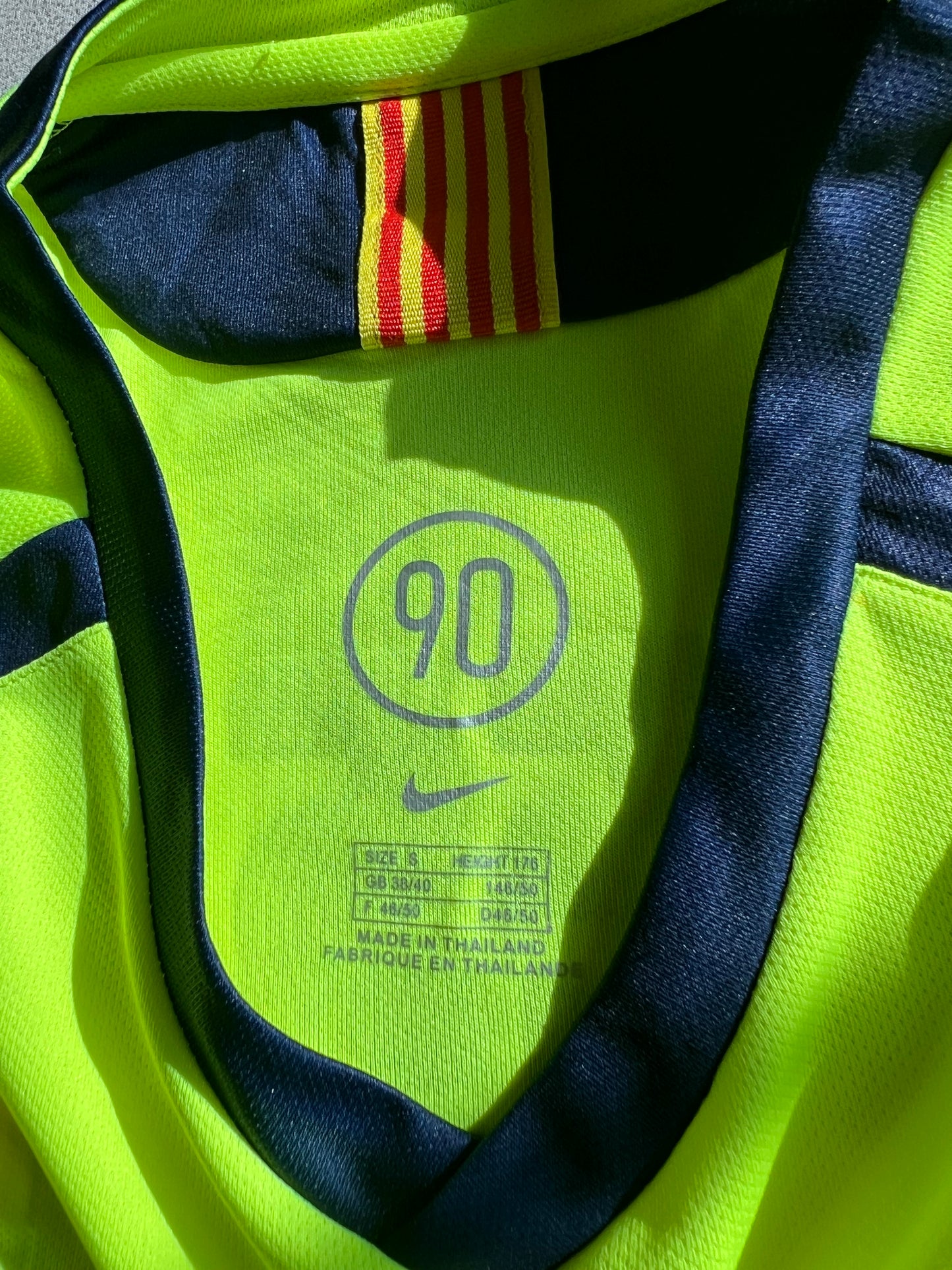 Barça 2005/06 away jersey