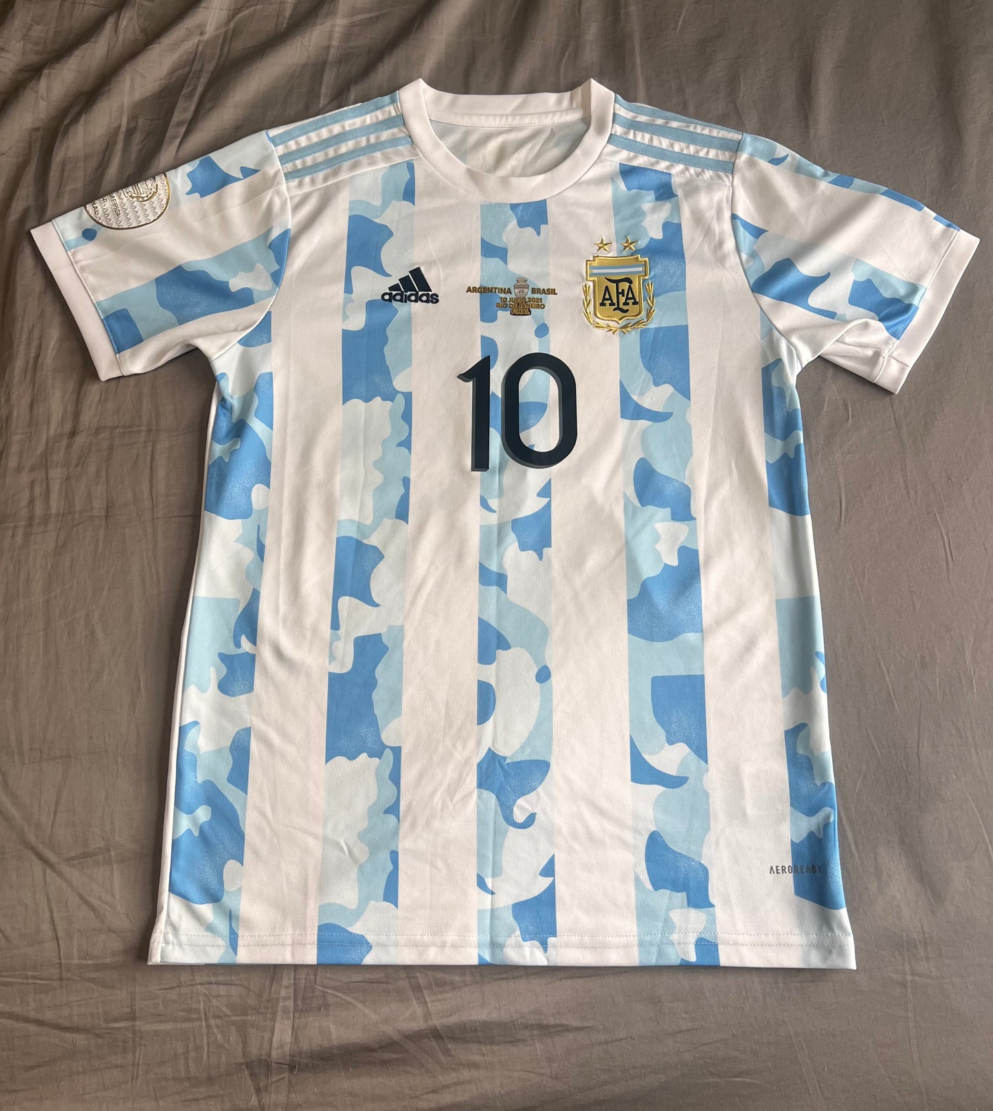 Argentina 2021 Copa America Final Kit