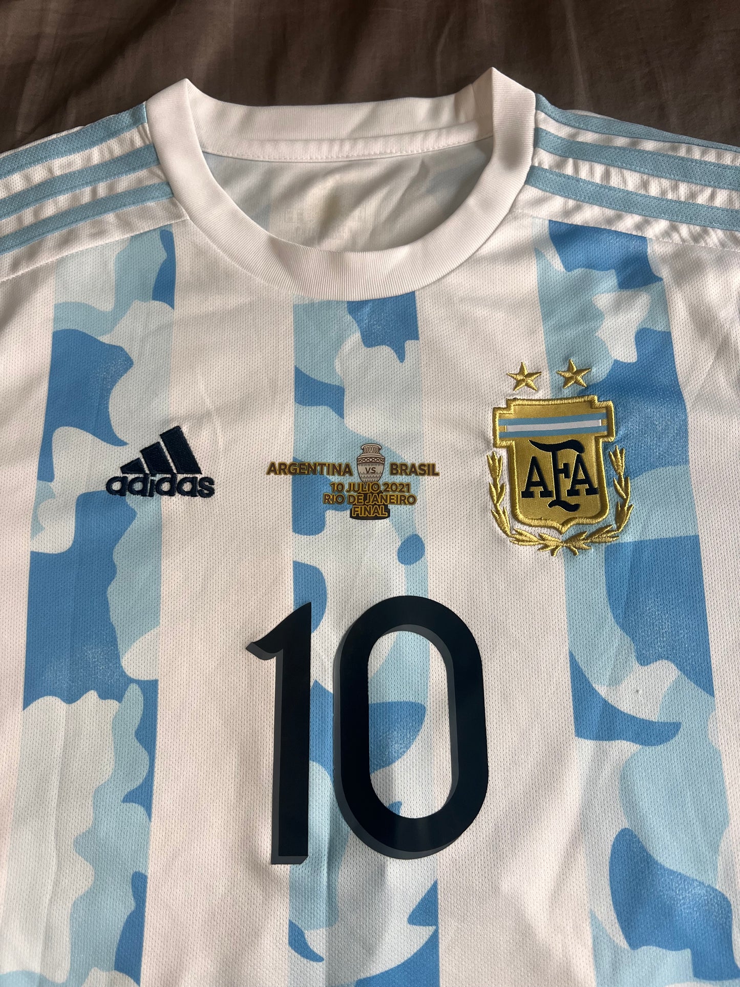 Argentina 2021 Copa America Final Kit