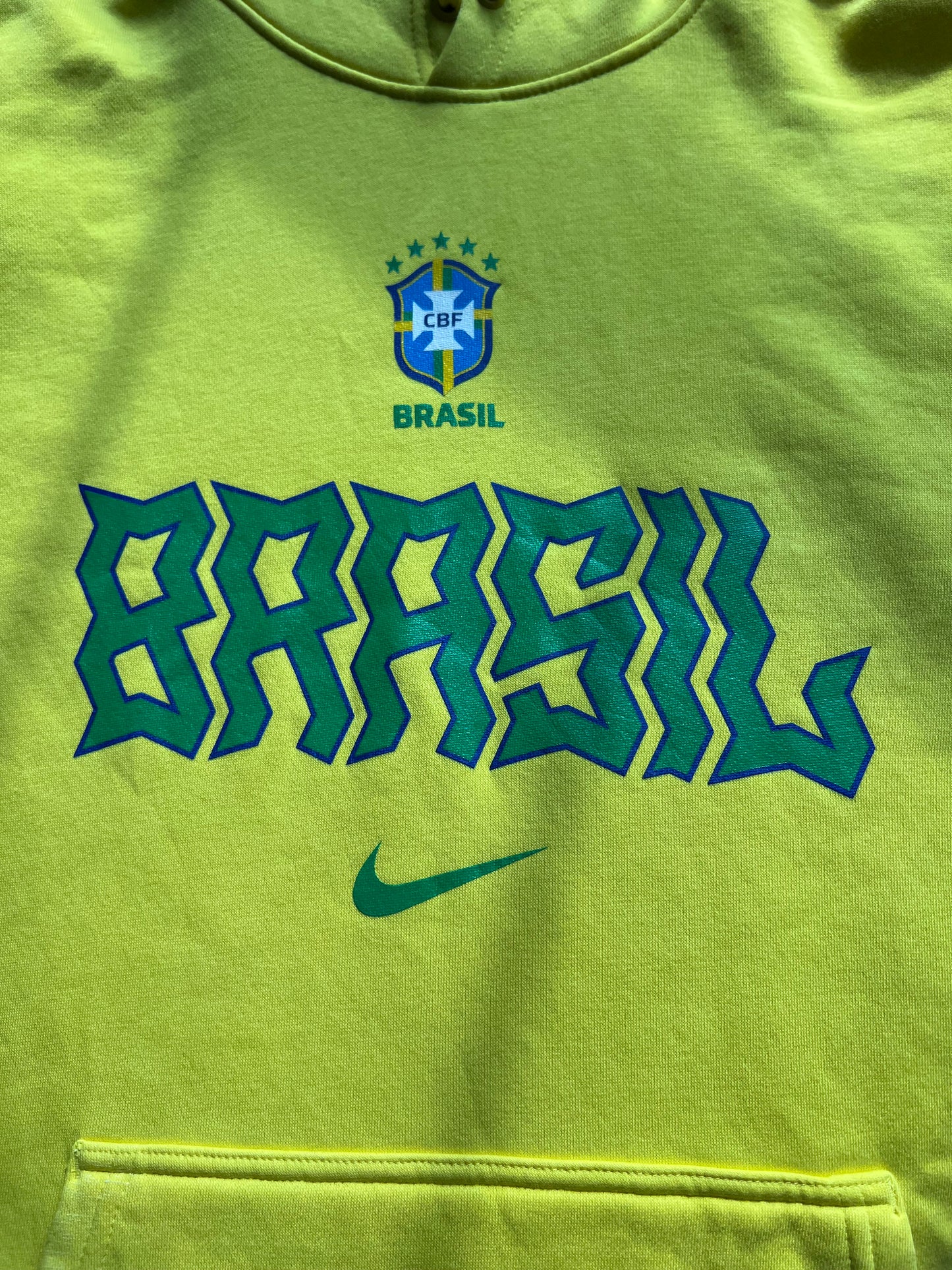 Brazil Official Team Warm Up Hoodie